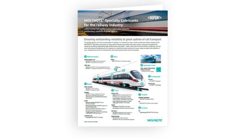 MOLYKOTE_Specialty Lubricants for the railway industry